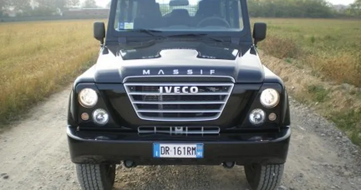 Prova su strada dell'Iveco Massif
