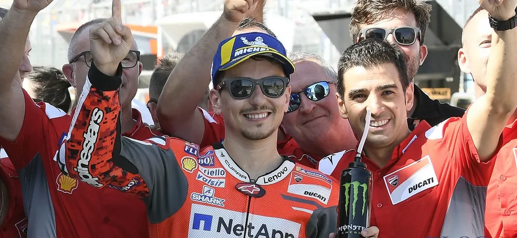 Pole-Lorenzo ad Aragon: 