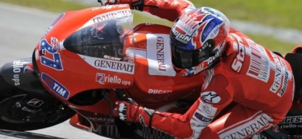 MotoGP Test: Ducati OK, problemi di chattering per Stoner e Hayden