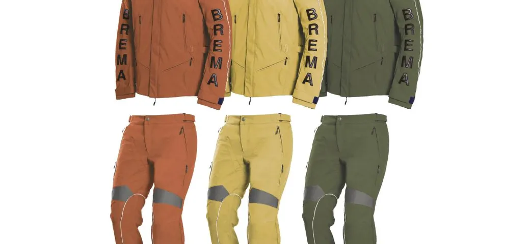 Brema: linea abbigliamento Motorcycle Equipment 2017