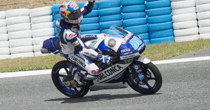 Moto3 Jerez, pole-record di Martin davanti a Canet, Fenati e Bulega