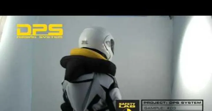 Spidi Airbag Neck DPS System in azione