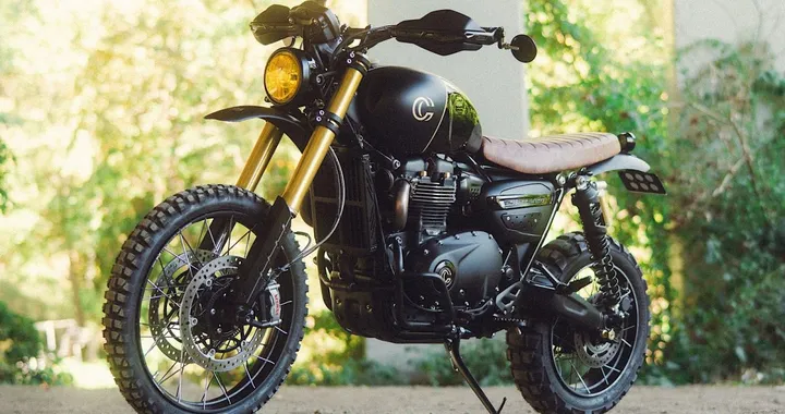 Triumph Scrambler 1200 XE: è lei la più esclusiva con il progetto A&amp;J Cycles
