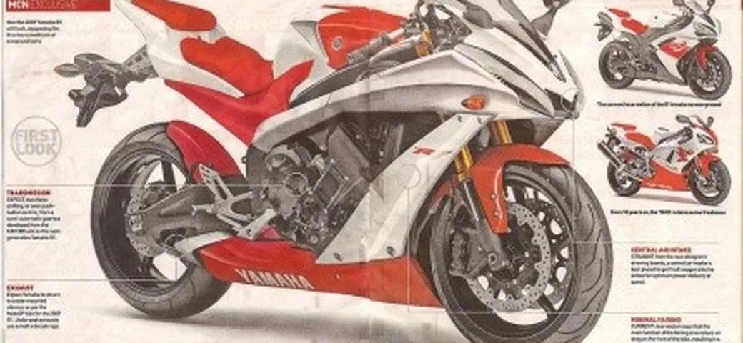 Yamaha R1 2009 secondo MCN