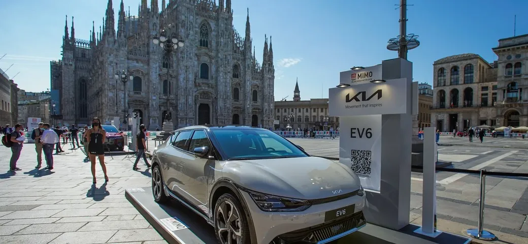 La Kia EV6 debutta al Milano Monza Motor Show