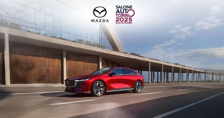 Mazda6e e MX-5 Homura protagoniste al Salone dell’Auto di Torino 2025