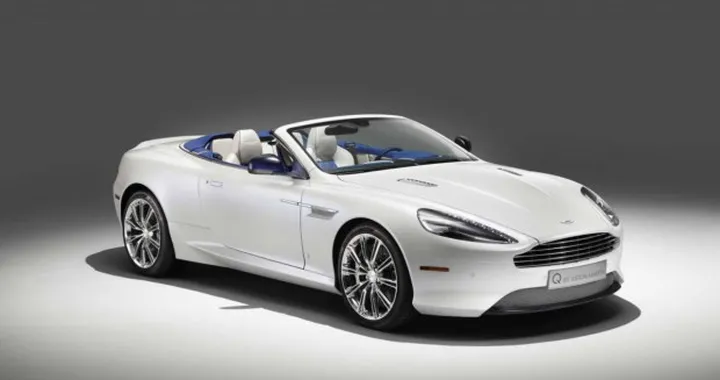 Aston Martin DB9 Volante Morning Frost