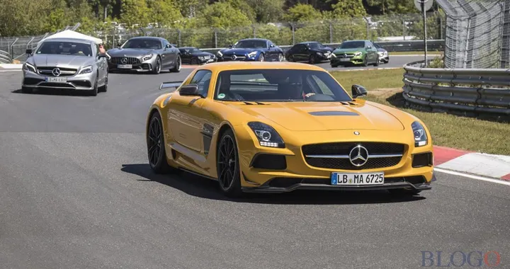 Al Nurburgring con la Mercedes SLS AMG Black Series