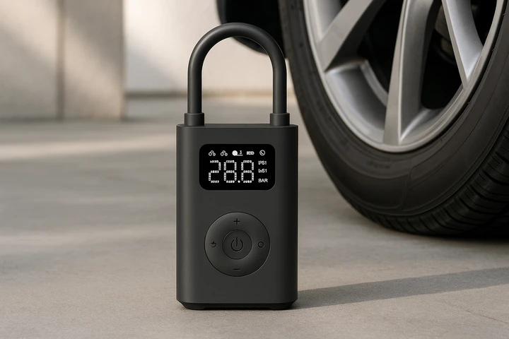 Compressore portatile Xiaomi a meno di 40 euro: praticità, sicurezza e risparmio