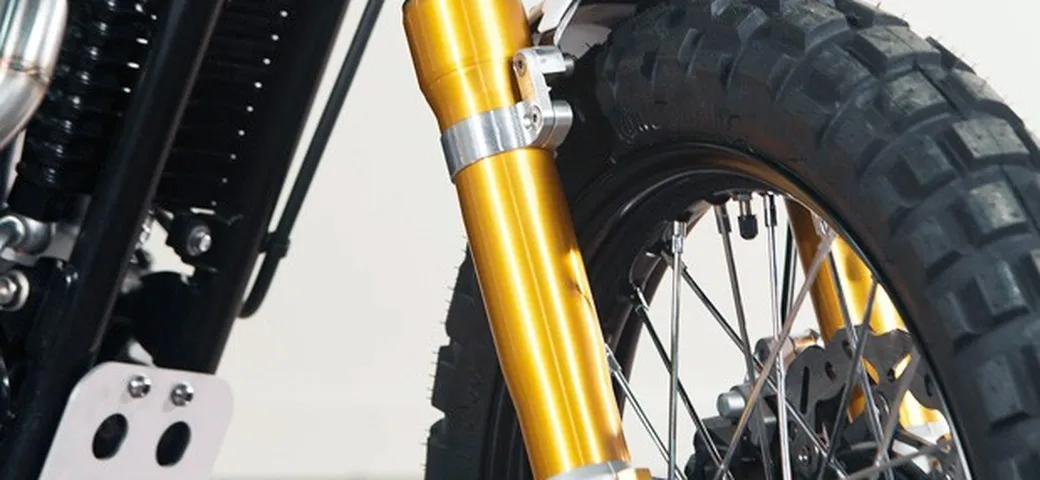 Ohlins: forcella 43mm R&T Conventional per Triumph Scrambler, Bonneville e Thruxton