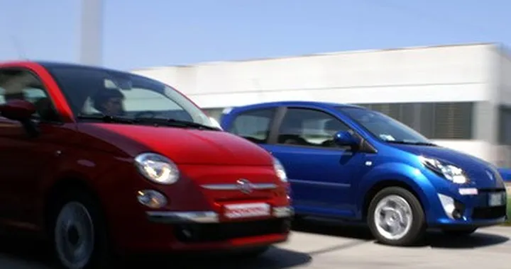 Fiat 500 1.4 Sport contro Renault Twingo GT, da Infomotori