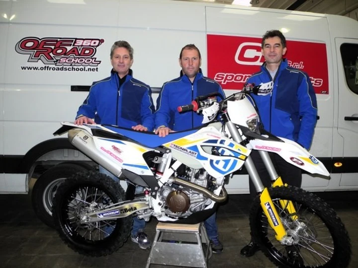 Alessandro Botturi con Husqvarna CF Racing nel 2014