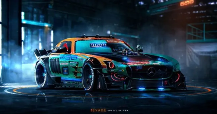 Le 5 supercar fantascientifiche di Khyzyl Saleem