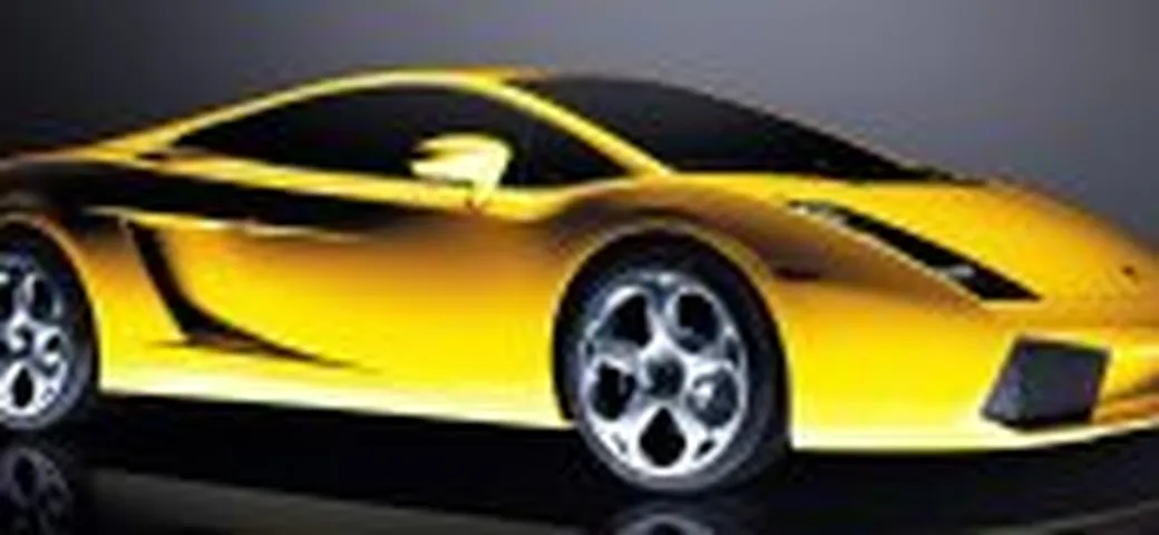 Una Lamborghini Gallardo V8 ?