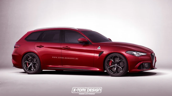 Nuova Alfa Romeo Giulia Sportwagon: il primo render