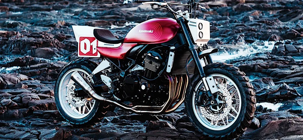 Stone Tracker: la Kawasaki Z900RS by Deus