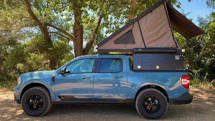 Ford Maverick camperizzato in fai da te: ha davvero tutto