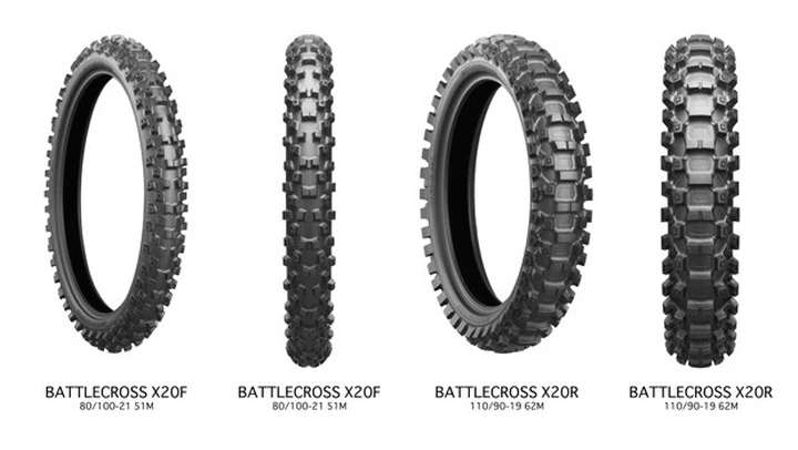 Bridgestone BattleCross X20, pneumatico per motocross