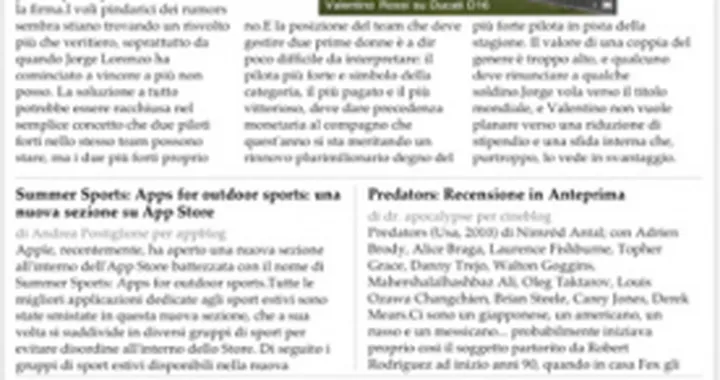 Il meglio di Blogo sbarca su iPad con Blogo Today