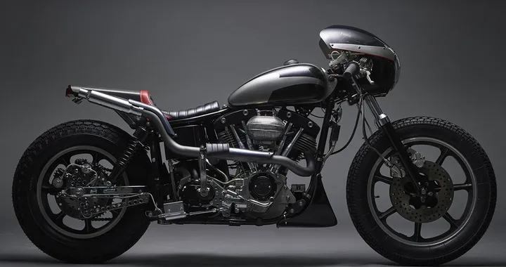 Jamesville Shovelhead Cafè Racer: rivive la Harley Davidson XLCR