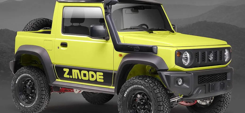 Suzuki Jimny Z.Mode Pick-up: ecco la versione con cassone