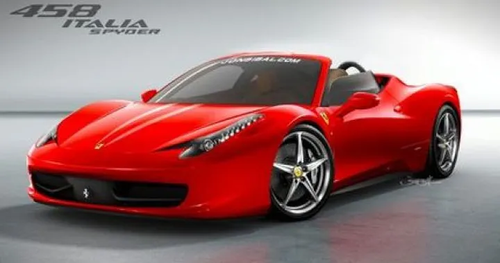 Ferrari 458 Spider: potrebbe avere un tetto metallico
