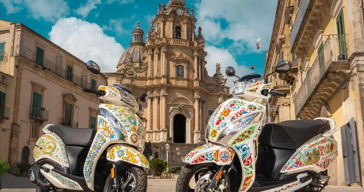 Art on Wheels: lo scooter Jupiter si veste con i colori della Sicilia