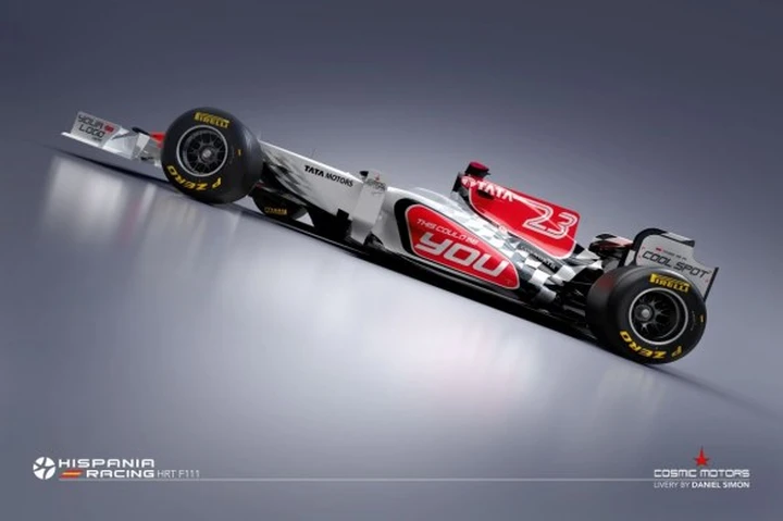HRT F111 Formula 1 2011