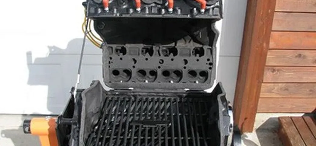 Chevy V8 barbecue, per un vero american burger...
