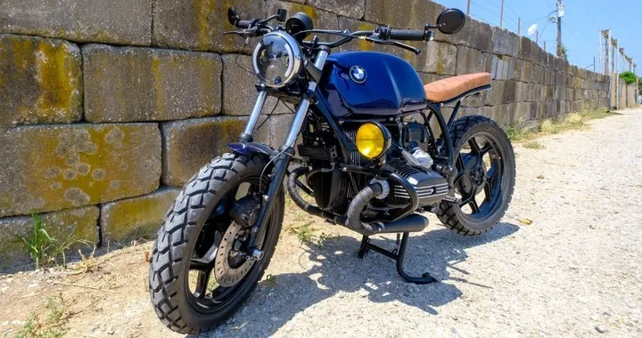 BMW R100 "Bavarian Creme Puff" by OLC