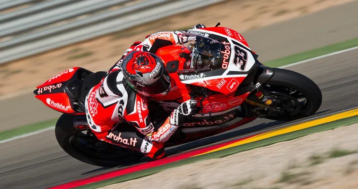 Test SBK Aragon: Marco Melandri debutta sulla Ducati