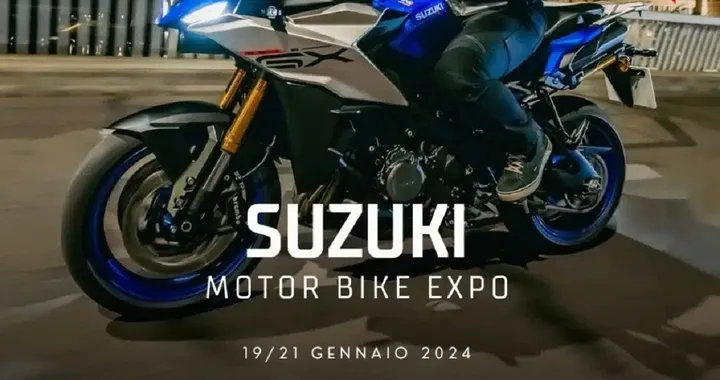 Motor Bike Expo 2024: Suzuki mostrerà in anteprima tre nuove moto speciali