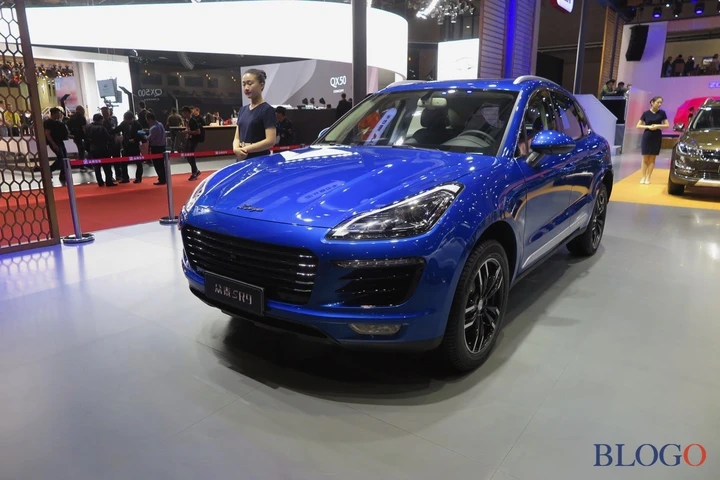 Zotye SR9: il clone della Macan si rinnova a Shanghai