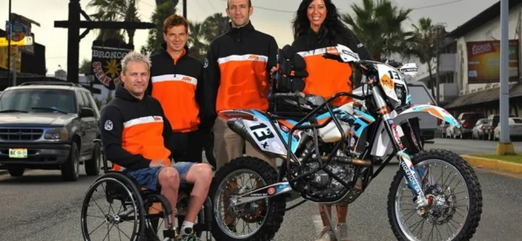 Nicola Dutto, il primo pilota paraplegico al mondo a terminare la Baja 500
