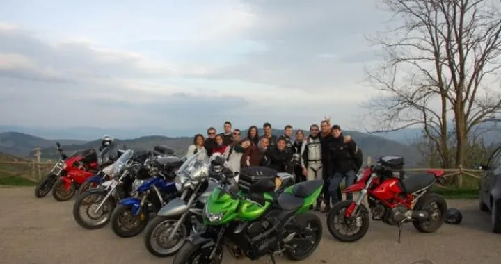 Foto del giorno: 15 Veneti in Toscana sul Passo della Consuma
