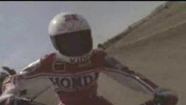 Flat Track Amarcord: Mike Kidd in azione