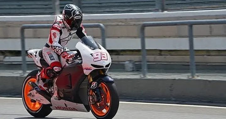 HRC Private Test -Marc Marquez's 2013 RC213V