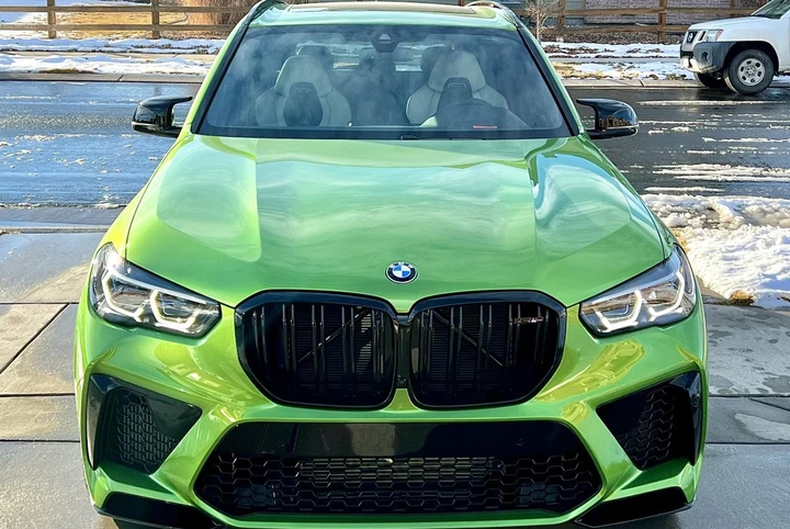 BMW X5 M Competition: la versione Java Green