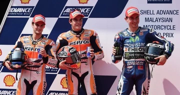 MotoGP Malesia 2014: Marc Marquez pole-record su Pedrosa e Lorenzo, Dovizioso 5°, Rossi 6° [FOTO]