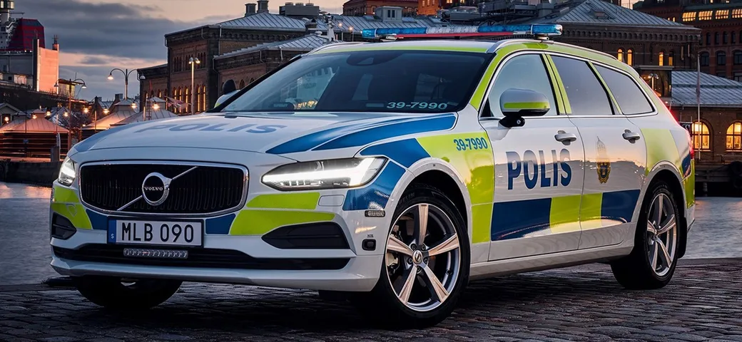 La Volvo V90 si arruola nella polizia svedese