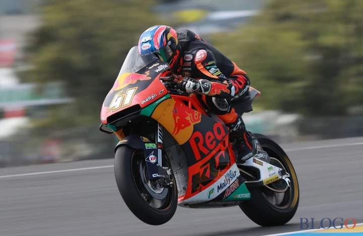Moto2 Francia: Binder la lepre del Day-1
