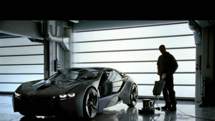 BMW i8: primo video pubblicitario