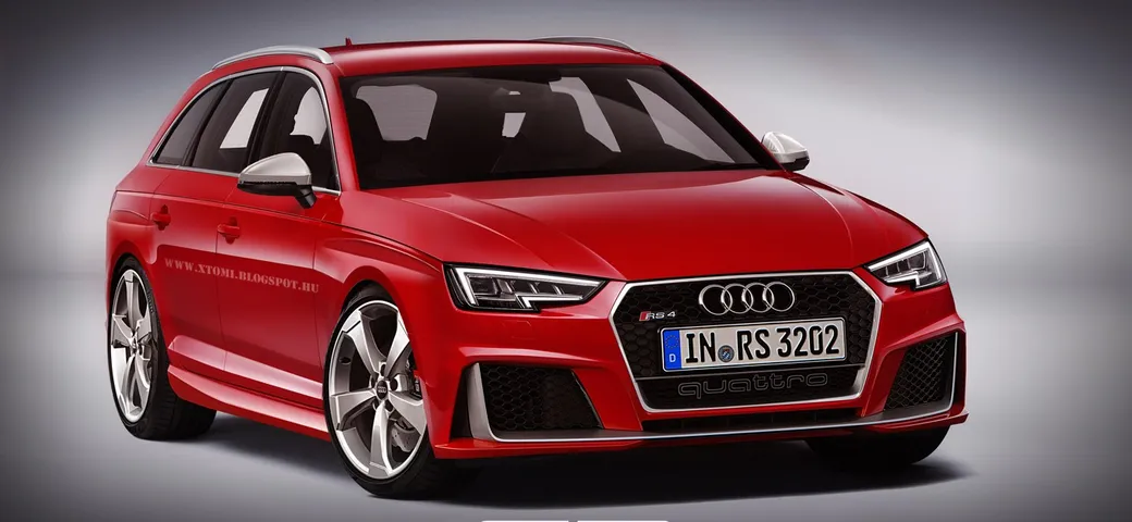 Nuova Audi RS4: sarà spinta da un V6 con turbo elettrico