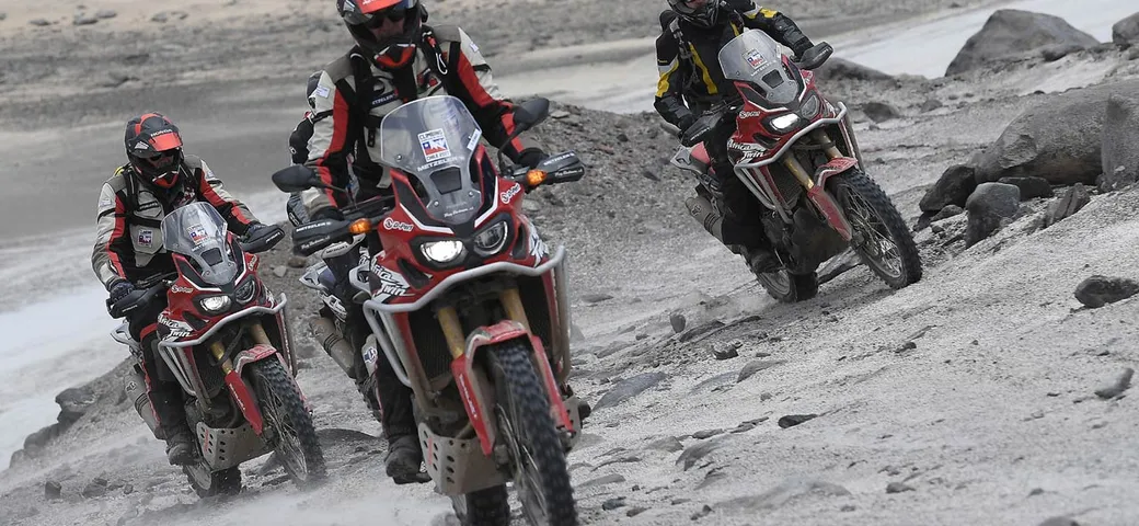 L'impresa da record dell'Honda Africa Twin e di Metzeler in Cile