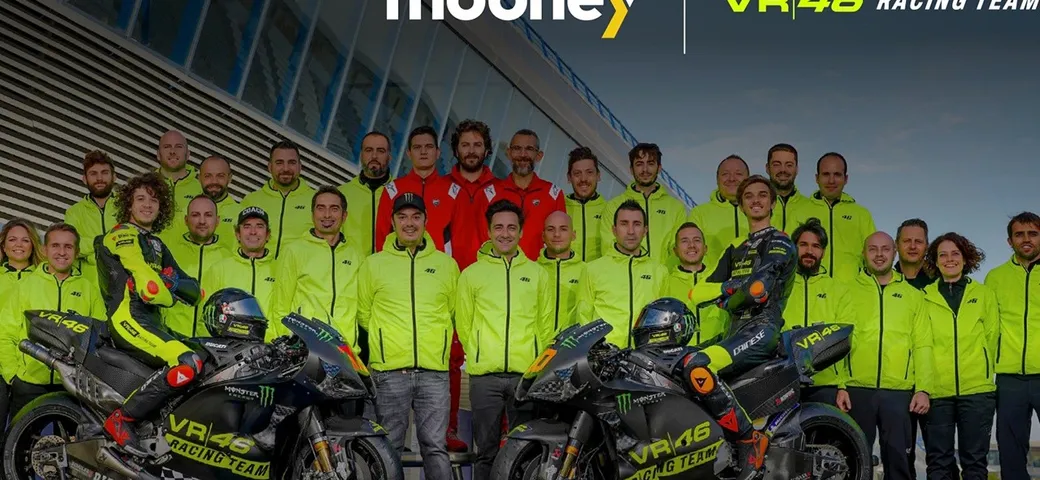 VR46 e Mooney, al via la partnership