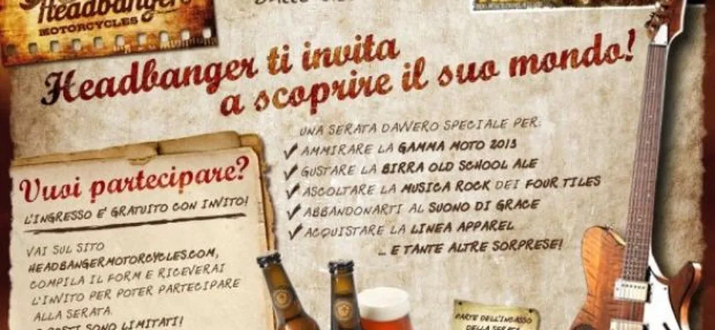 Una serata speciale firmata Headbanger