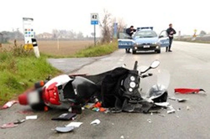 Aumenta in Italia il numero degli incidenti con moto coinvolte