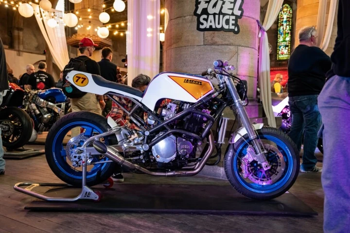 Harris 77: la Magnum 4 con motore GSX-R1100 da oltre 130 CV