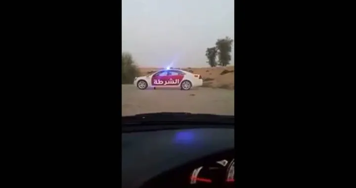Polizia trolla automobilisti a Dubai