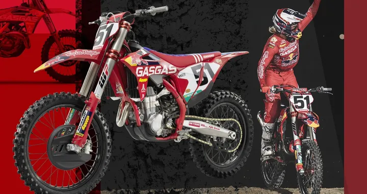 GasGas MC 450F Troy Lee Designs Edition